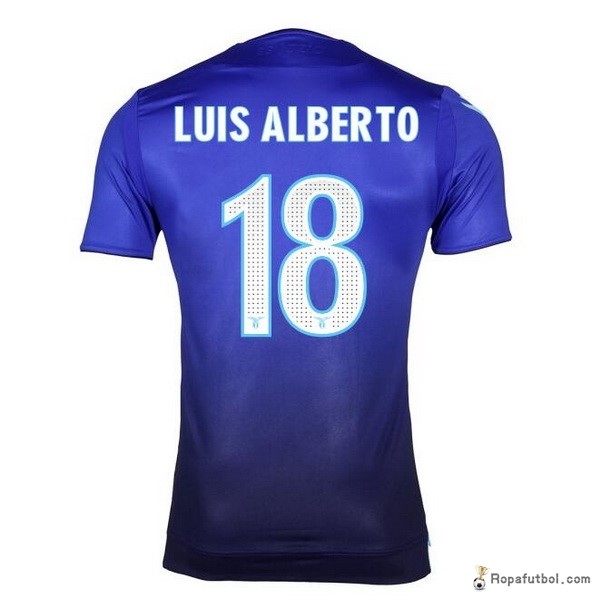 Camiseta Lazio Replica Tercera Ropa Luis Alberto 2017/18